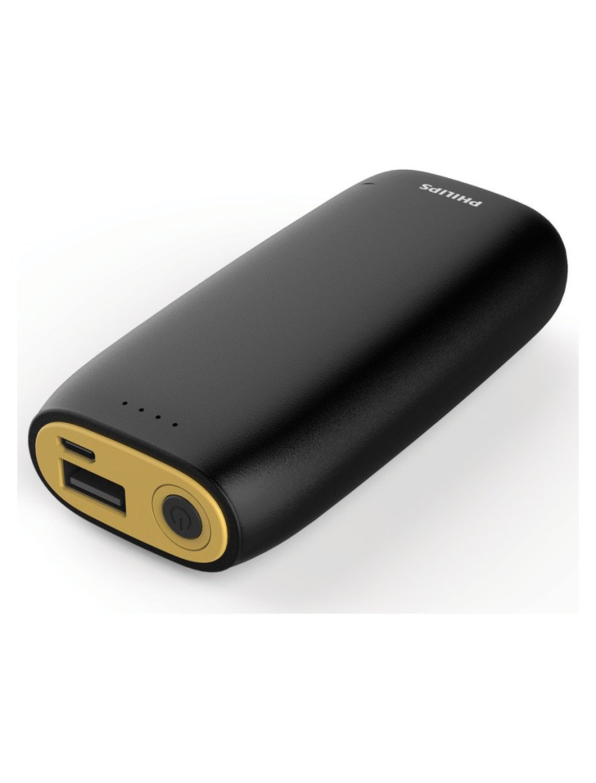 Philips 4000 mAh Powerbank - Sarı - DLP5206YL Philips 4000 mAh Powerbank - Sarı - DLP5206YL