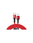 Baseus CATGH-H09 Halo Type-C 40W Flash Şarj USB Şarj Kablosu 2 mt Kırmızı Baseus CATGH-H09 Halo Type-C 40W Flash Şarj USB Şarj Kablosu 2 mt Kırmızı