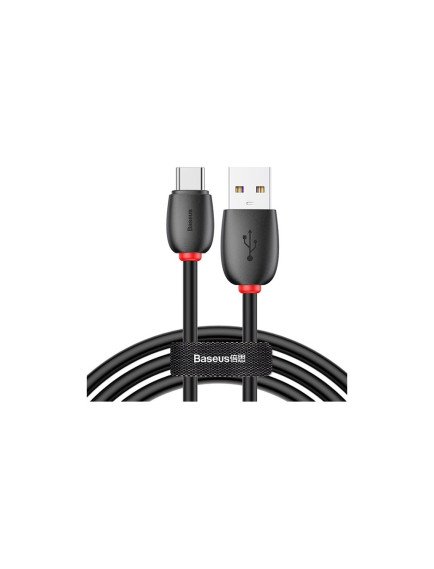 Baseus Purple Ring USB Type C 5A Flash Charg Şarj USB Kablosu Siyah - CATZS-01 Baseus Purple Ring USB Type C 5A Flash Charg Şarj USB Kablosu Siyah - CATZS-01