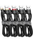 Baseus Lightning USB Kablo Gold-Siyah 2 mt Baseus Lightning USB Kablo Gold-Siyah 2 mt
