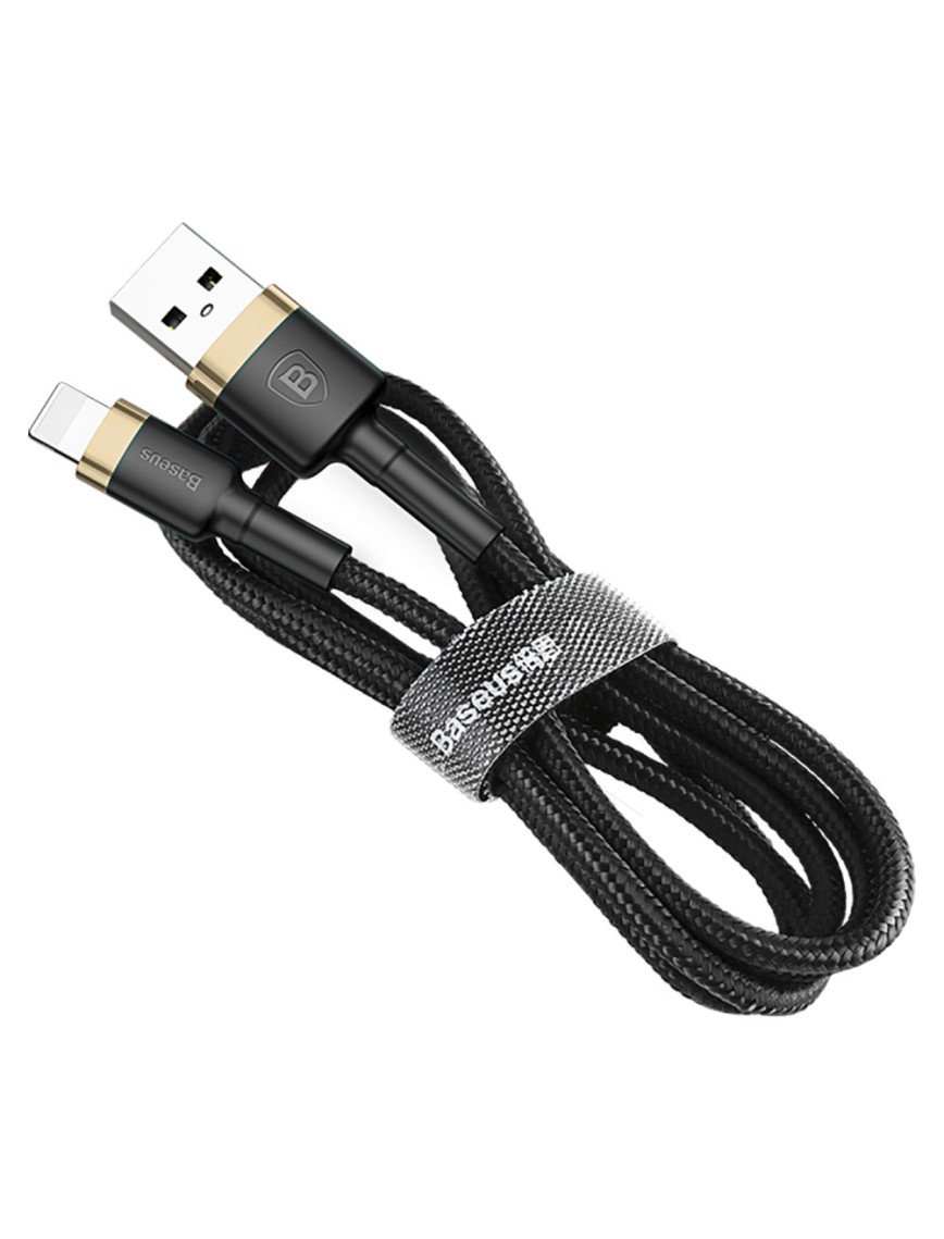 Baseus Lightning USB Kablo Gold-Siyah 2 mt Baseus Lightning USB Kablo Gold-Siyah 2 mt