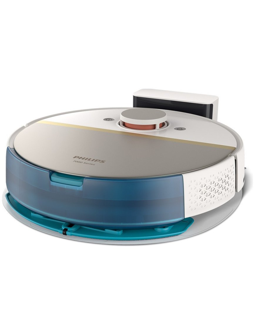 Philips XU7000/02 7000 Serisi HomeRun Aqua Islak Kuru Robot Süpürge, Sarj İstasyonlu, İpek Beyaz ve Altın Sarısı, Philips XU7000/02 7000 Serisi HomeRun Aqua Islak Kuru Robot Süpürge, Sarj İstasyonlu, İpek Beyaz ve Altın Sarısı,