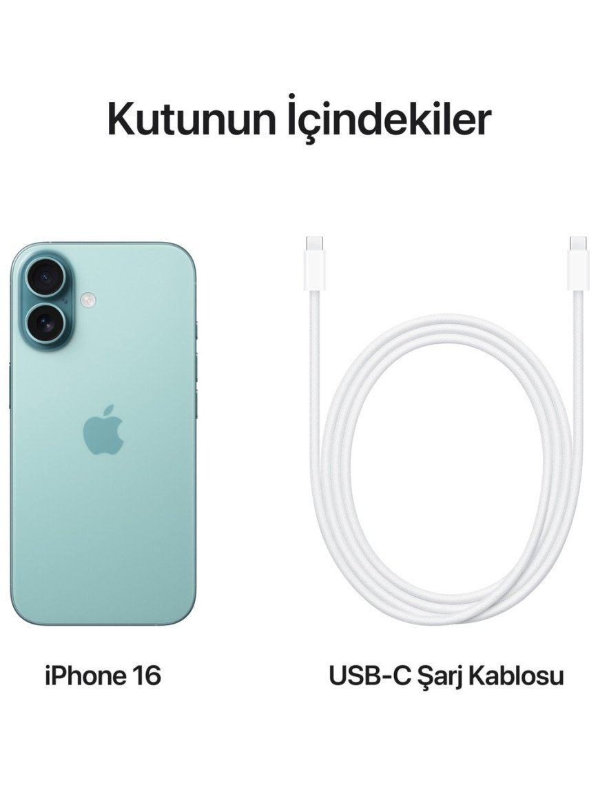 iPhone 16 512GB Deniz Mavisi iPhone 16 512GB Deniz Mavisi