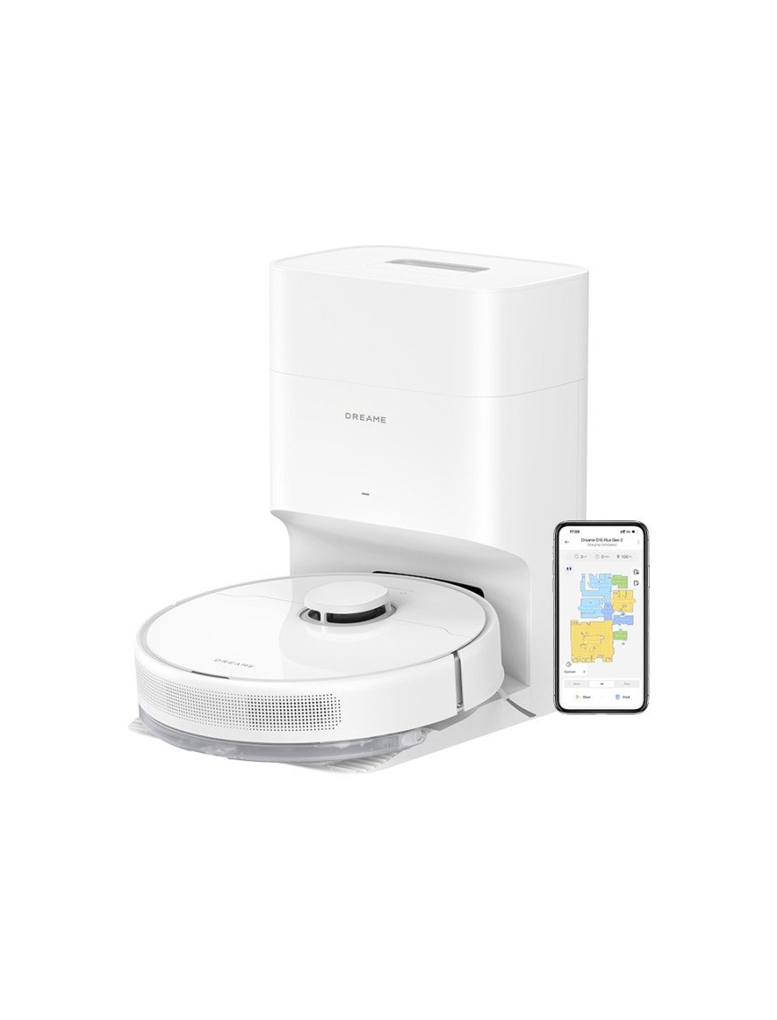 Dreame D10 Plus Gen 2 Robot Süpürge Beyaz, 6,000PA Emiş Gücü Dreame D10 Plus Gen 2 Robot Süpürge Beyaz, 6,000PA Emiş Gücü