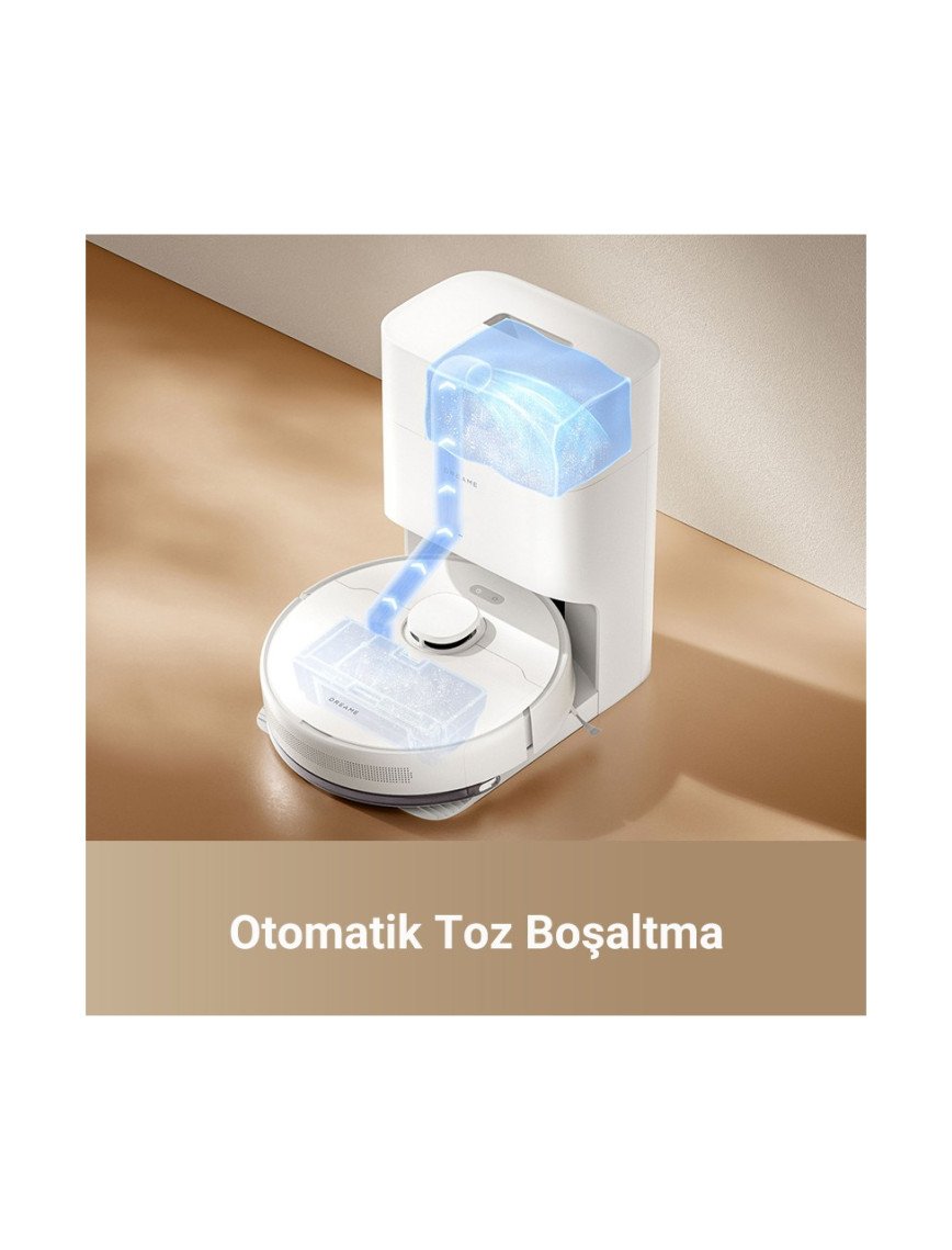 Dreame D10 Plus Gen 2 Robot Süpürge Beyaz, 6,000PA Emiş Gücü Dreame D10 Plus Gen 2 Robot Süpürge Beyaz, 6,000PA Emiş Gücü