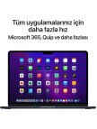 Apple MacBook Air M2 16GB 256GB SSD macOS 13" Taşınabilir Bilgisayar Gece Yarısı MC7X4TU/A Apple MacBook Air M2 16GB 256GB SSD macOS 13" Taşınabilir Bilgisayar Gece Yarısı MC7X4TU/A