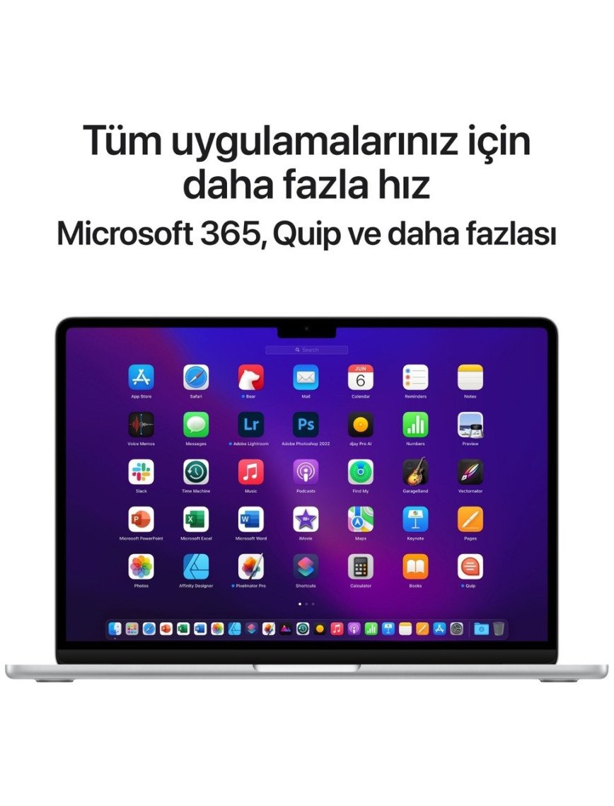 Apple MacBook Air M2 16GB 256GB SSD macOS 13" Taşınabilir Bilgisayar Gümüş MC7V4TU/A Apple MacBook Air M2 16GB 256GB SSD macOS 13" Taşınabilir Bilgisayar Gümüş MC7V4TU/A