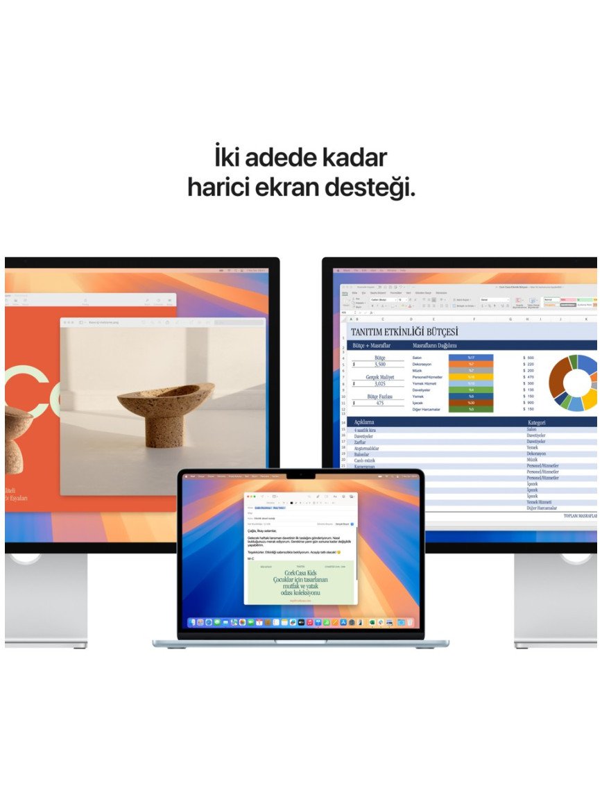 Apple MacBook Air M4 16GB 512GB SSD macOS 13" Taşınabilir Bilgisayar Gümüş MW0X3TU/A Apple MacBook Air M4 16GB 512GB SSD macOS 13" Taşınabilir Bilgisayar Gümüş MW0X3TU/A