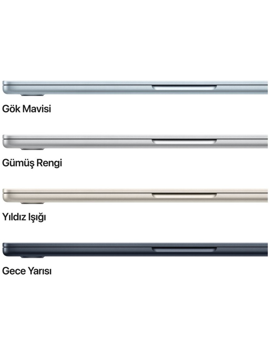Apple MacBook Air M4 16GB 256GB SSD macOS 13" Taşınabilir Bilgisayar Yıldız Işığı MW0Y3TU/A Apple MacBook Air M4 16GB 256GB SSD macOS 13" Taşınabilir Bilgisayar Yıldız Işığı MW0Y3TU/A