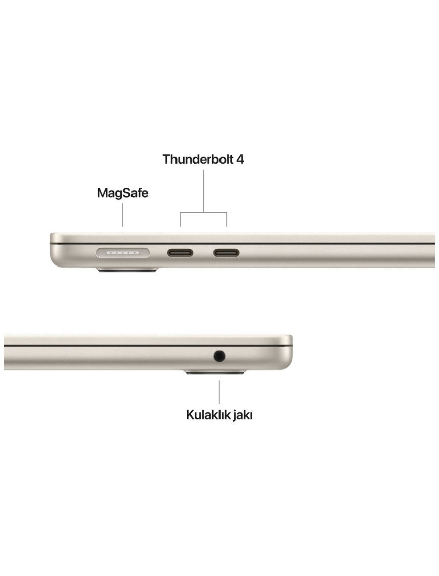 Apple MacBook Air M4 16GB 256GB SSD macOS 13" Taşınabilir Bilgisayar Yıldız Işığı MW0Y3TU/A Apple MacBook Air M4 16GB 256GB SSD macOS 13" Taşınabilir Bilgisayar Yıldız Işığı MW0Y3TU/A