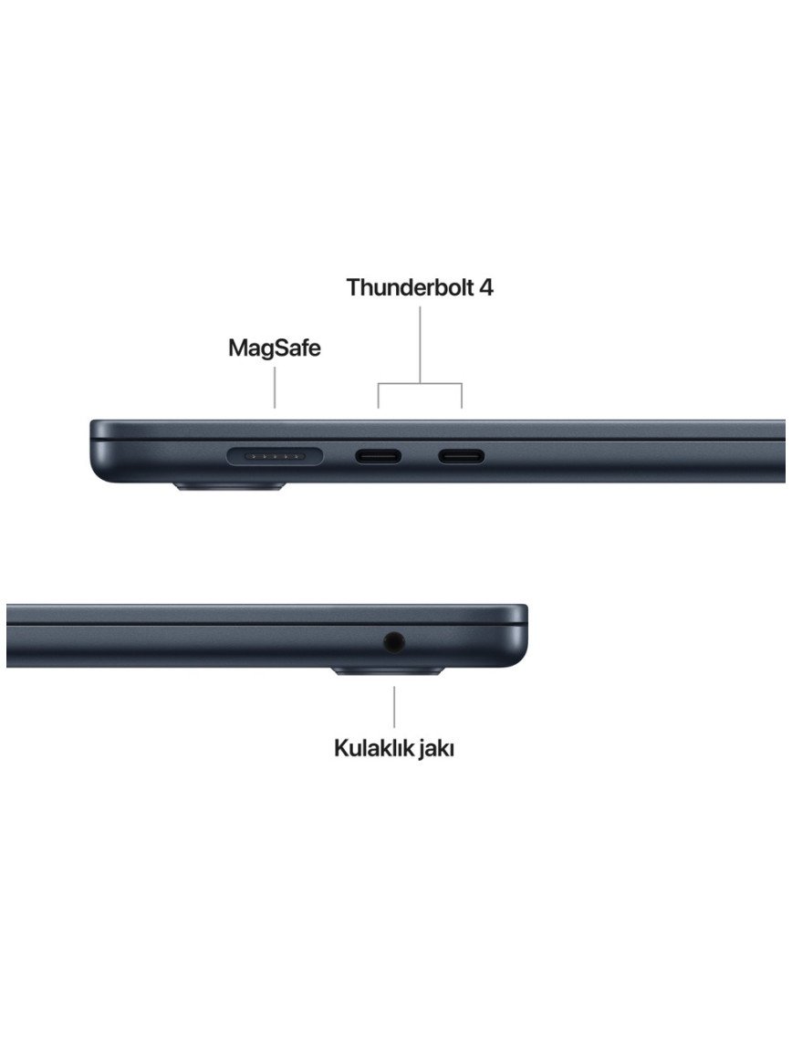 Apple MacBook Air M4 16GB 256GB SSD macOS 15" Taşınabilir Bilgisayar Gece Yarısı MW1L3TU/A Apple MacBook Air M4 16GB 256GB SSD macOS 15" Taşınabilir Bilgisayar Gece Yarısı MW1L3TU/A