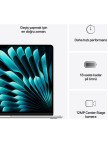 Apple MacBook Air M4 16GB 512GB SSD macOS 15" Taşınabilir Bilgisayar Gümüş MW1H3TU/A Apple MacBook Air M4 16GB 512GB SSD macOS 15" Taşınabilir Bilgisayar Gümüş MW1H3TU/A