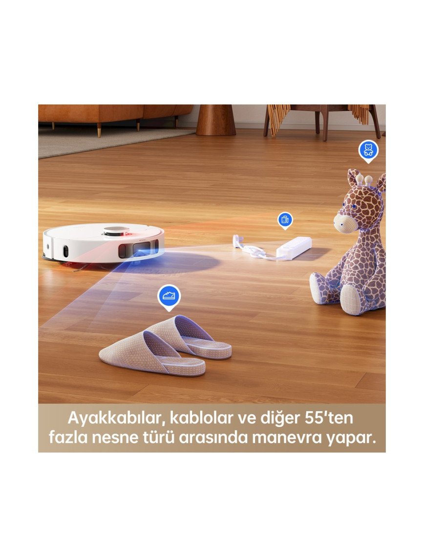 Dreame L10s Pro Ultra Heat Robot Süpürge Beyaz, 7.000PA Emiş Gücü, Dreame L10s Pro Ultra Heat Robot Süpürge Beyaz, 7.000PA Emiş Gücü,