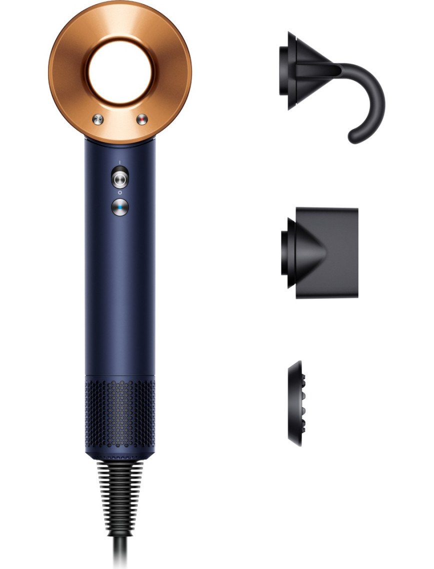 Dyson Supersonic™ Saç Kurutma Makinesi Düz+Dalgalı (Prusya Mavisi/Bakır) Dyson Supersonic™ Saç Kurutma Makinesi Düz+Dalgalı (Prusya Mavisi/Bakır)
