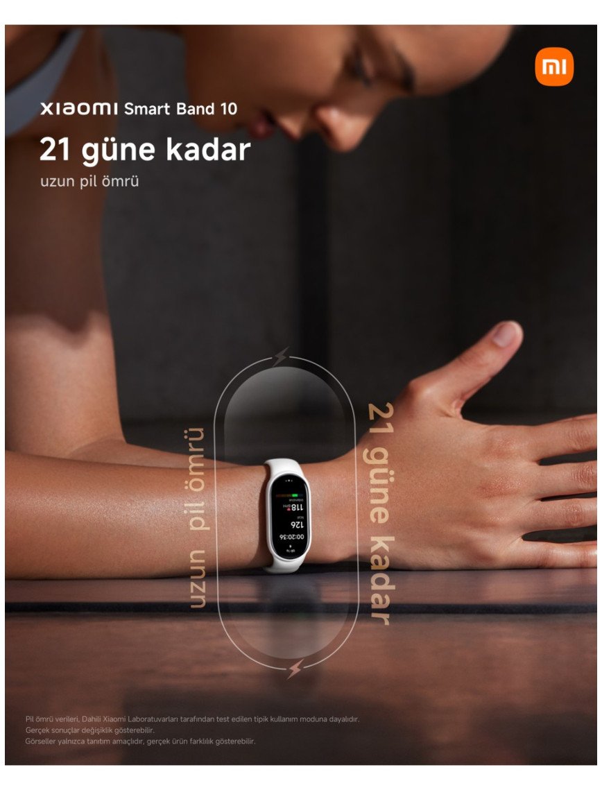 Xiaomi Smart Band 10 Ceramic Edition Pearl White Akıllı Bileklik Xiaomi Smart Band 10 Ceramic Edition Pearl White Akıllı Bileklik