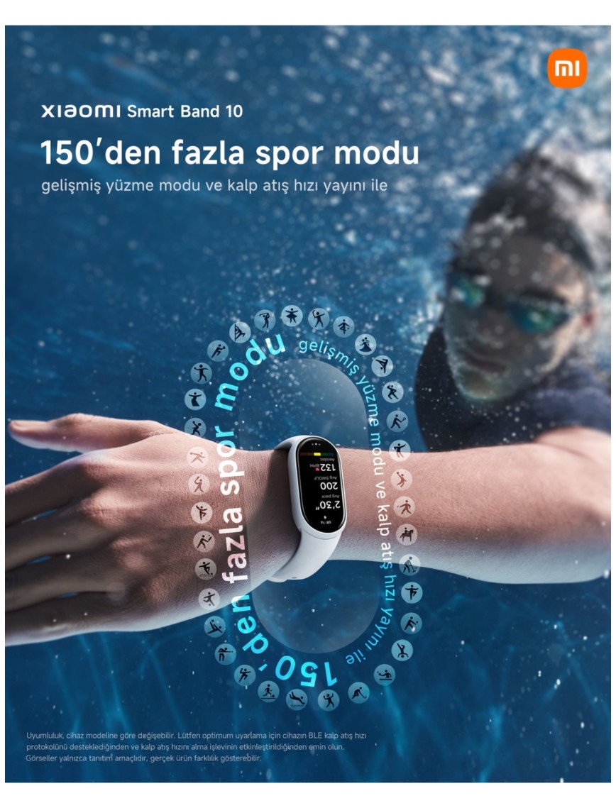 Xiaomi Smart Band 10 Ceramic Edition Pearl White Akıllı Bileklik Xiaomi Smart Band 10 Ceramic Edition Pearl White Akıllı Bileklik