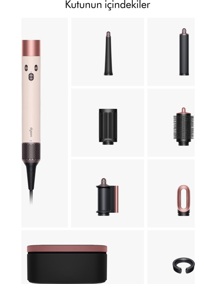 Dyson Airwrap I.d.™ Saç Şekillendirme ve Kurutma Seti (Ceramic Pink) Dyson Airwrap I.d.™ Saç Şekillendirme ve Kurutma Seti (Ceramic Pink)