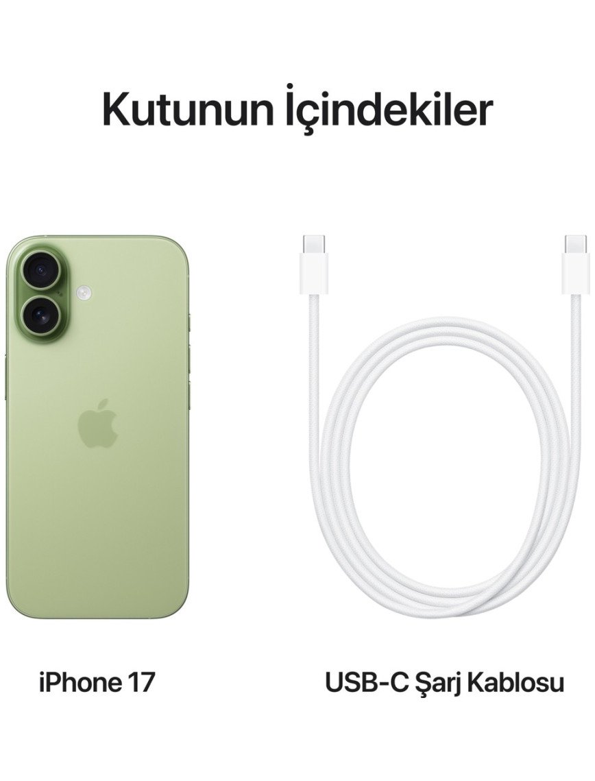 Apple iPhone 17 256 GB Ada Çayı Apple iPhone 17 256 GB Ada Çayı