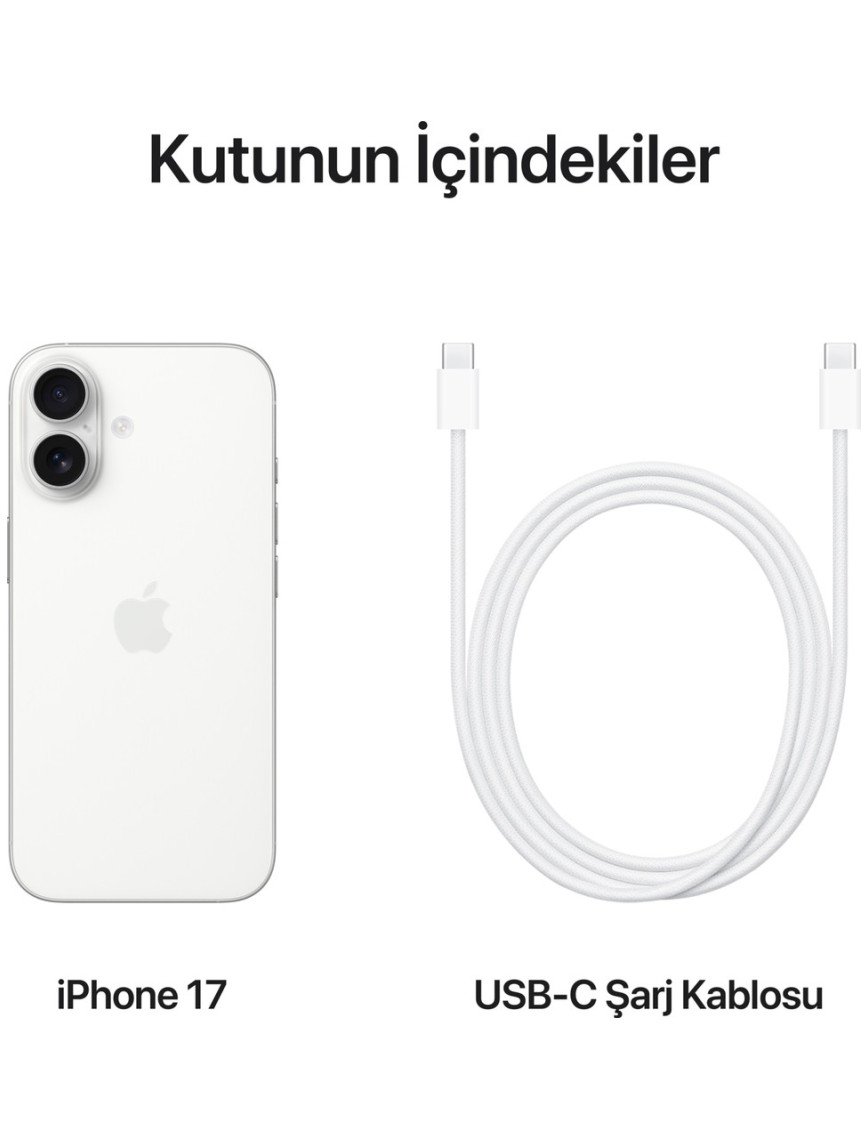 Apple iPhone 17 256 GB Beyaz Apple iPhone 17 256 GB Beyaz